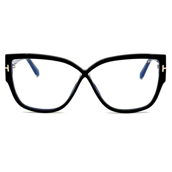 New, TOM FORD Eyeglasses TF5828-B 001 Authentic - Picture 1 of 12